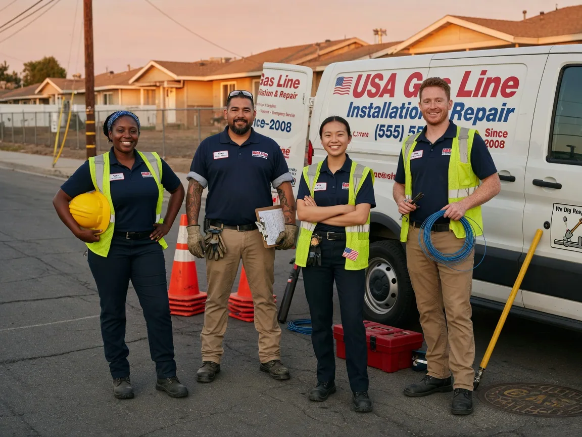Gas Line Installation company in Taylors Falls, MN